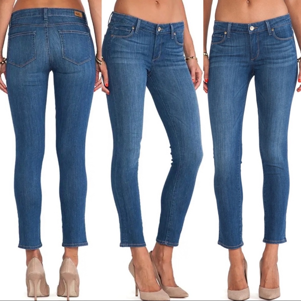 PAIGE Denim Skyline Ankle Peg Skinny